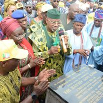 Abiodun commissions 4.5km Molusi College Road, promises solar lights in rural areas